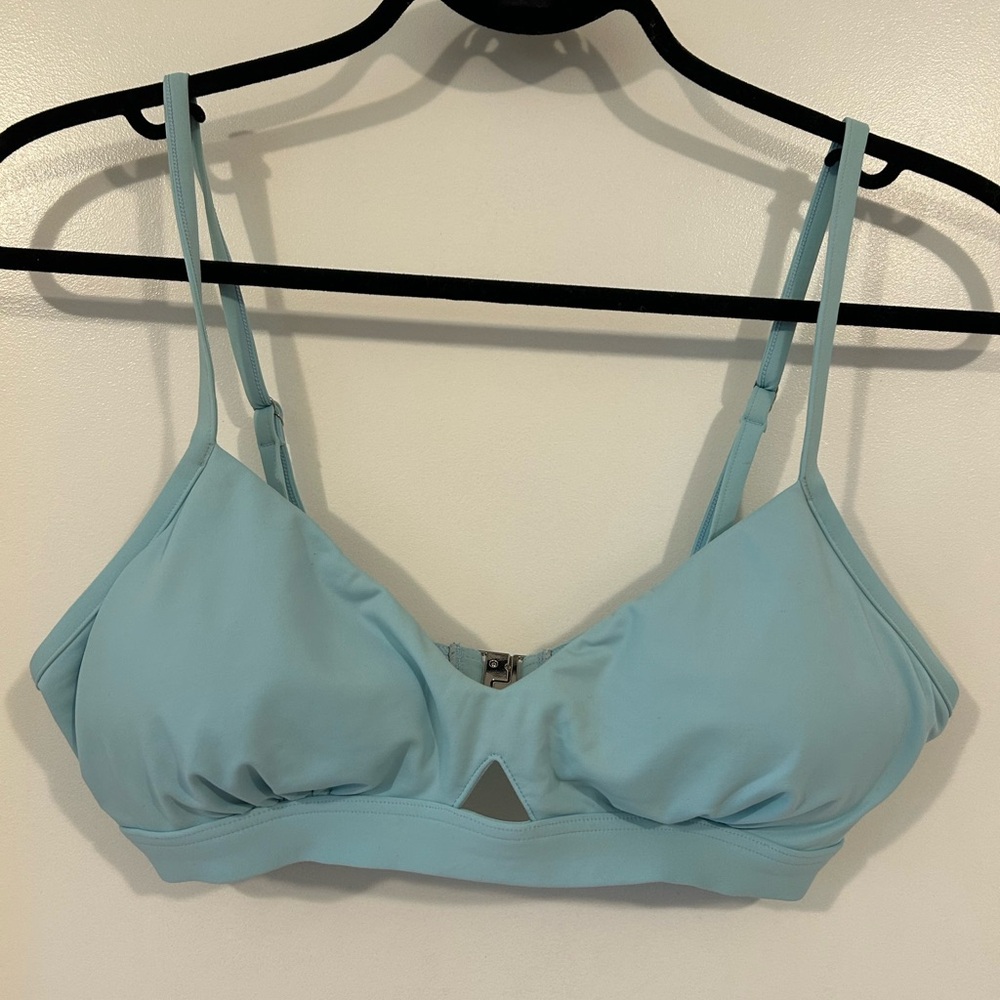 Women's Light Blue swim top